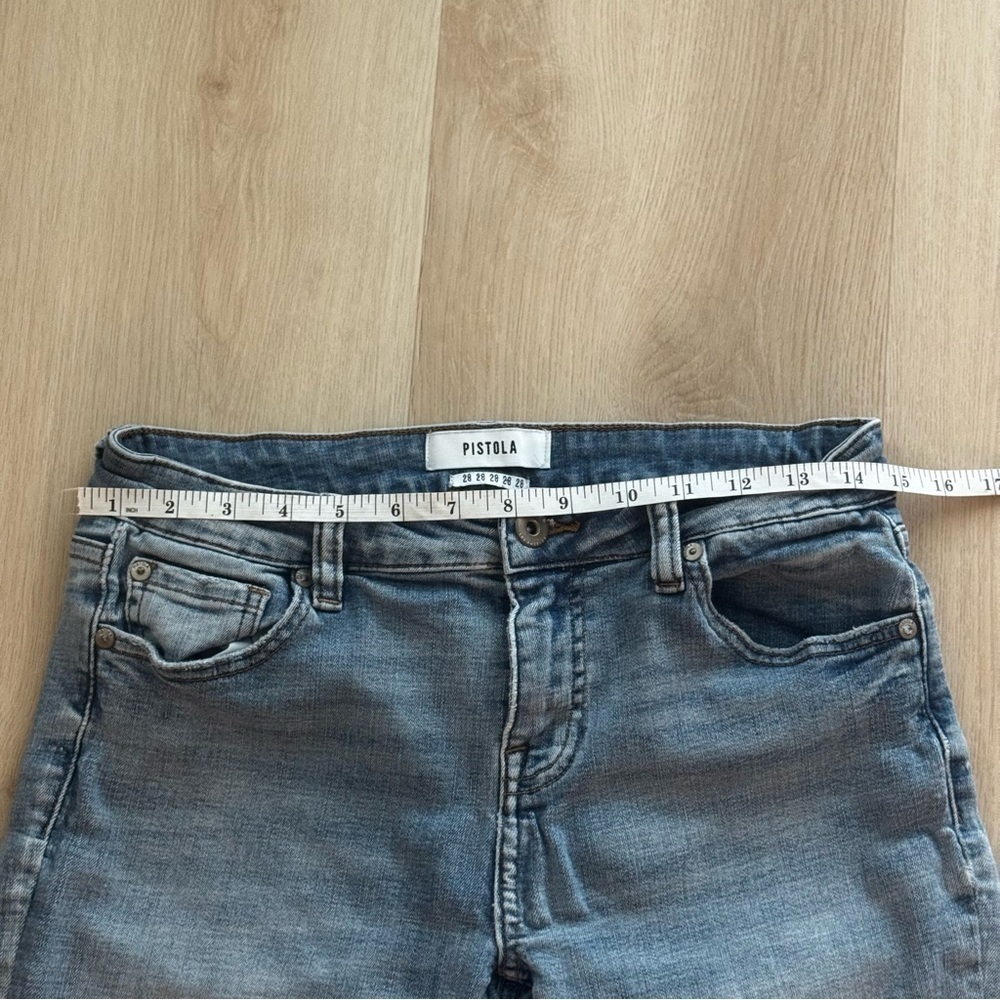 Pistola Ankle Cropped Skinny Jeans light wash - Picture 2 of 6
